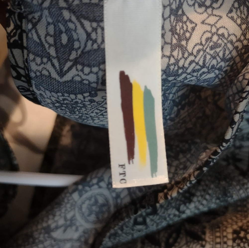 Woman's Geometric Pattern Design Short Romper Siz… - image 5